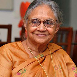Smt. Sheila Dikshit (Former Governor of Kerala)