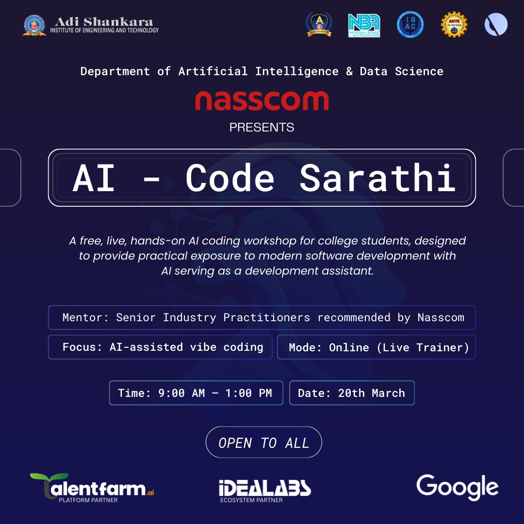 AI-Code Sarathi – An AI Assisted Coding Workshop