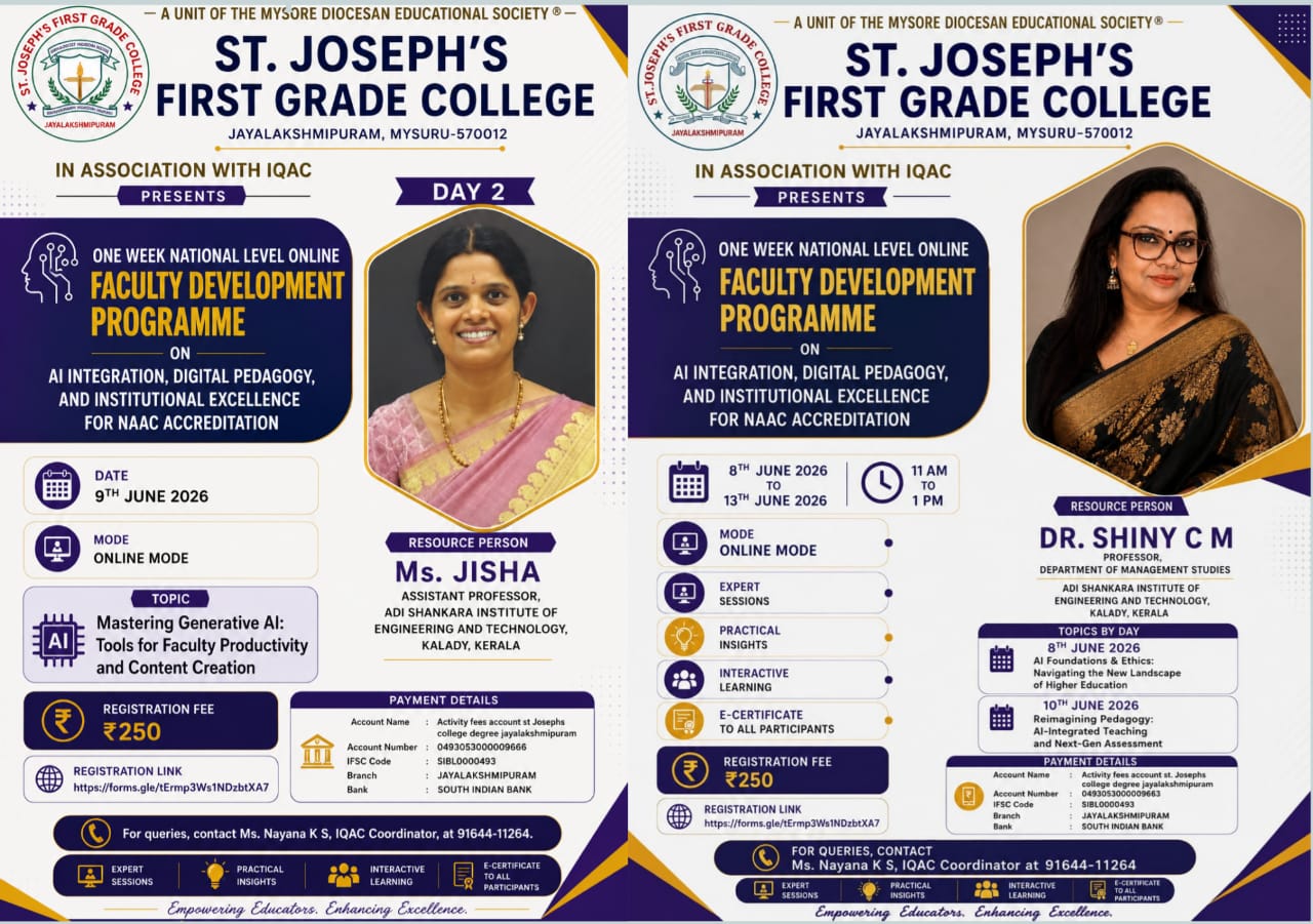 Faculty Expertise Recognized – Invited as Resource Persons