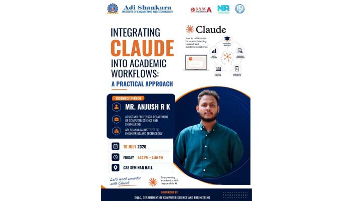 Session on Integrating Claude into Academic Workflows