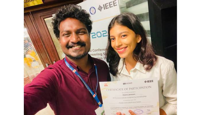 S8 CSE Students Present Research Paper at ICTEST 2026