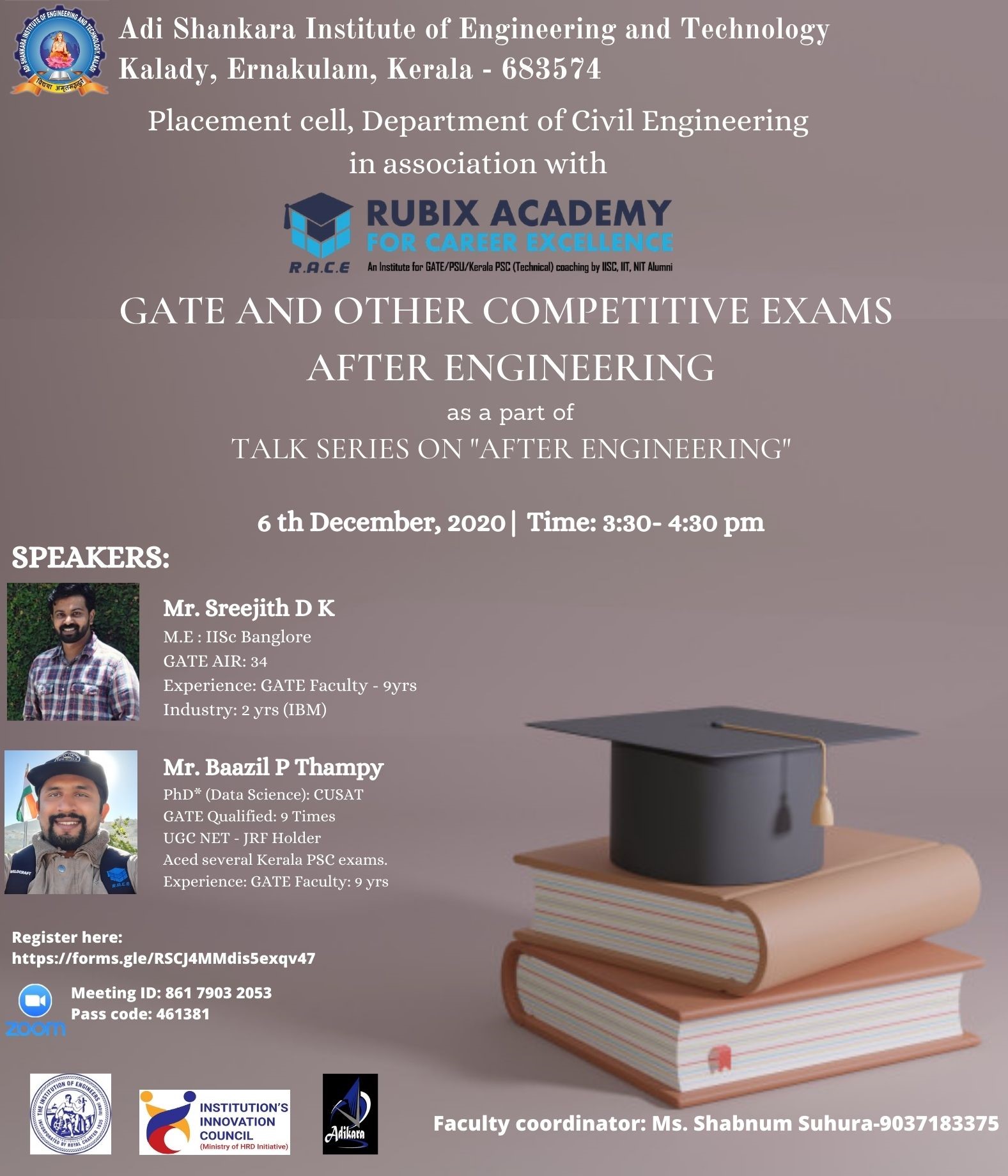 TALK ON GATE AND OTHER COMPETITIVE EXAMS AFTER ENGINEERING
