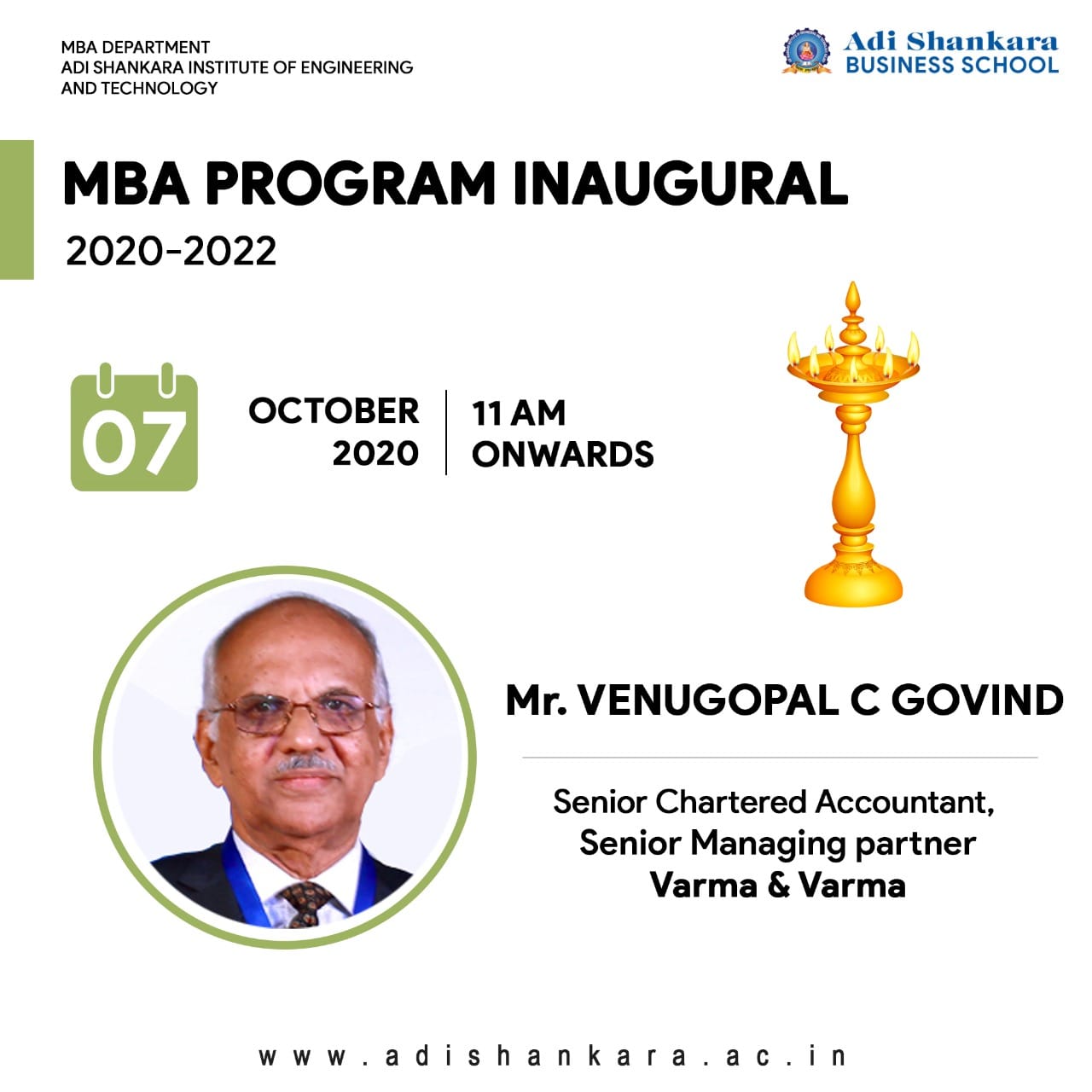 MBA Inaugural Programme