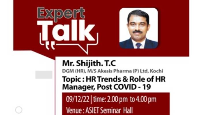 Expert Talk - Shijith T C