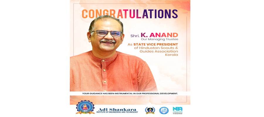 Proud Moment! Shri. K. Anand Takes Charge as State Vice President, Hindustan Scouts & Guides Association Kerala