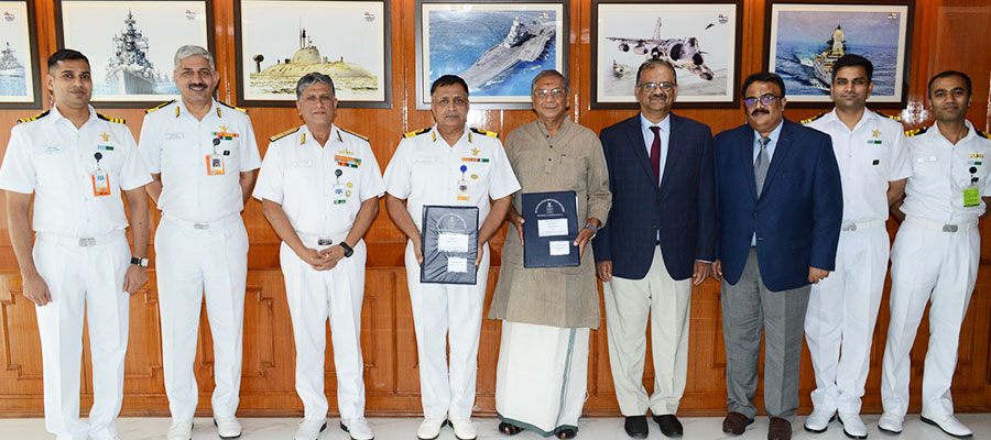 MoU with Indian Navy